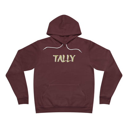 Chic Tally Hoodie for Cozy Vibes, Unisex Hoodie, Casual Wear, Gift for Friends, Cozy Sweatshirt for Sports Fans