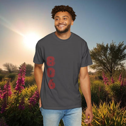 Cowboy T-Shirt — 806 Area Code Shirt with cool Cowboy Design, Gameday Tee