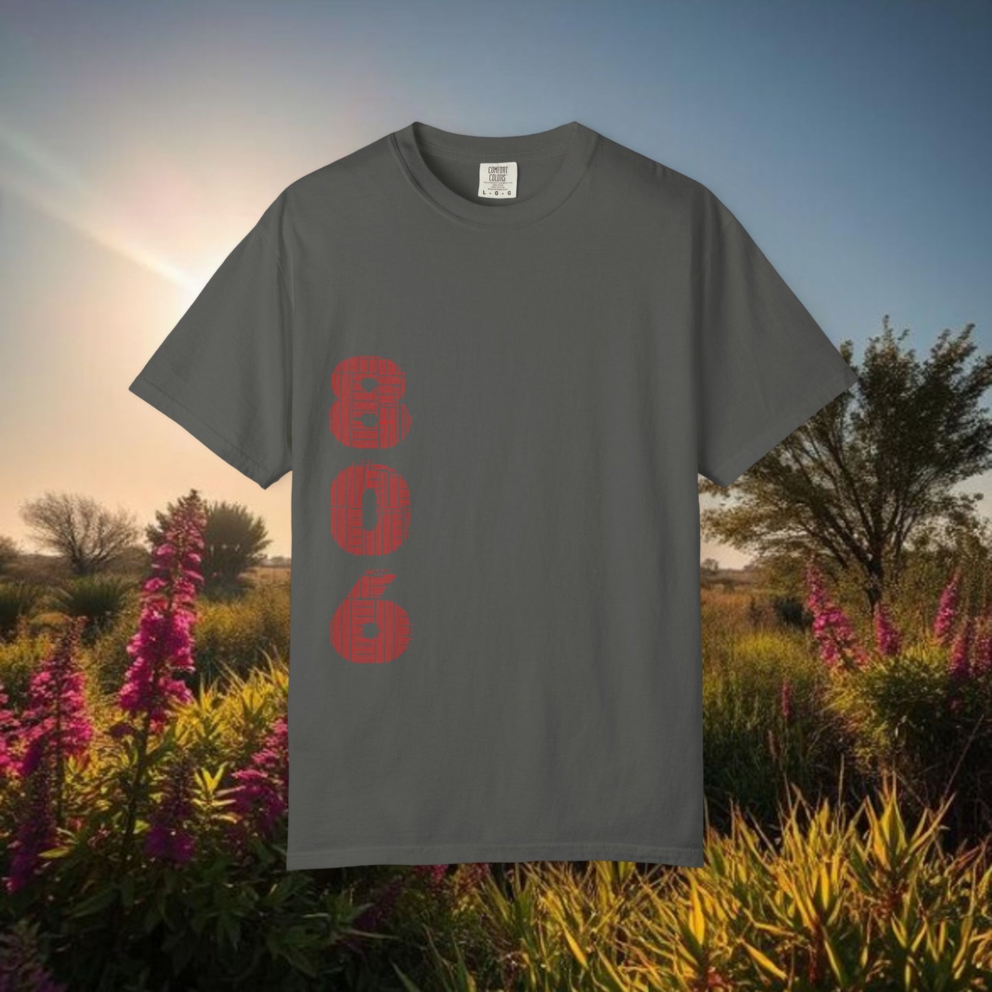 Cowboy T-Shirt — 806 Area Code Shirt with cool Cowboy Design, Gameday Tee