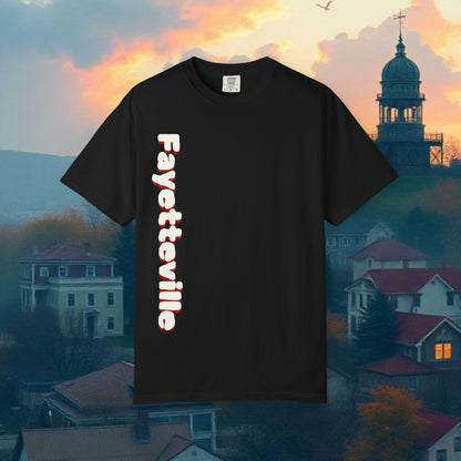 Fayetteville Game Day T-Shirt, Unisex T-Shirt, College Apparel, Sports Fan Gear, Perfect for the Tailgate