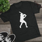 Baseball Stars Batter Silhouette Tee — Back Number '3' Player Shirt
