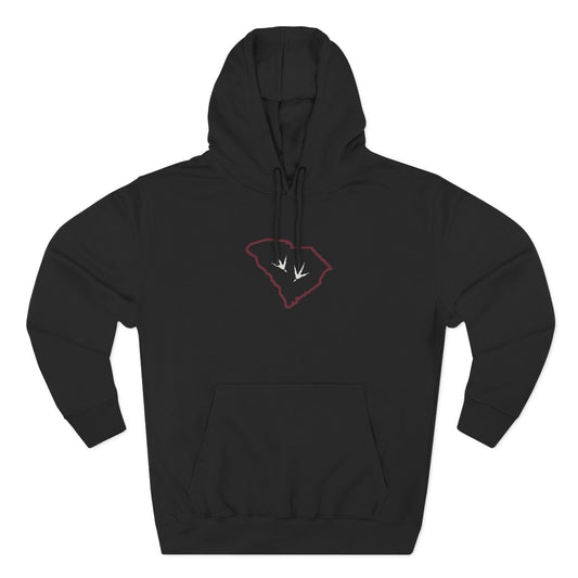 South Carolina Fleece Hoodie for Comfort Seekers, Unisex Pullover, Fall Fashion, Gift for Him/Her, Casual Wear, Perfect for Gamecock Fans