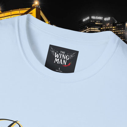 Pittsburgh Softstyle Tee, Unisex Graphic T-Shirt, Casual Wear, Sports Fan Apparel, Gift for Him/Her