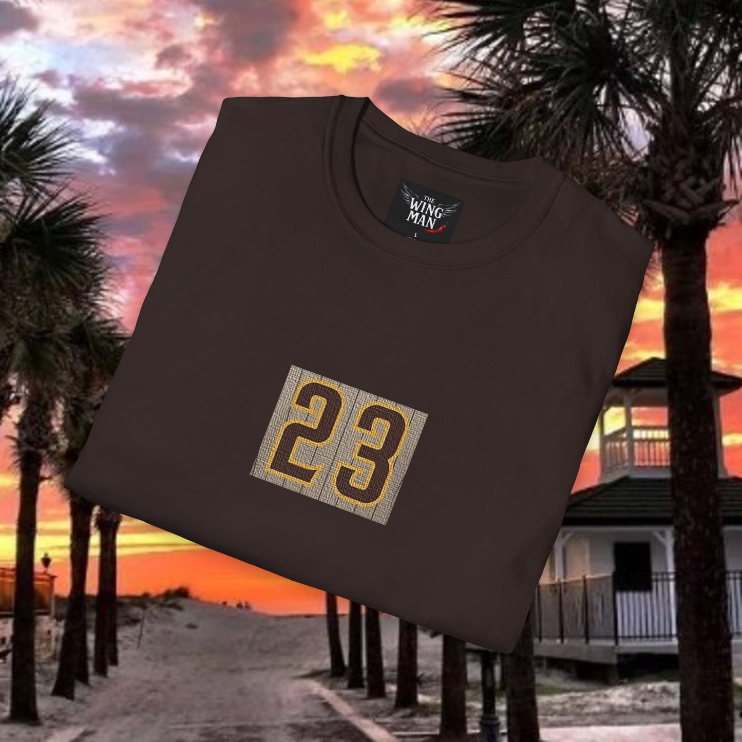 Baseball Stars Unisex Softstyle T-Shirt with Retro 23 Design, Casual Wear, Gift for Sports Lovers, Baseball Fans