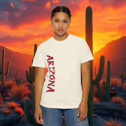 Tucson Arizona Area Code T-Shirt — 520 Back Print, Southwestern Travel Tee, Soft-Style