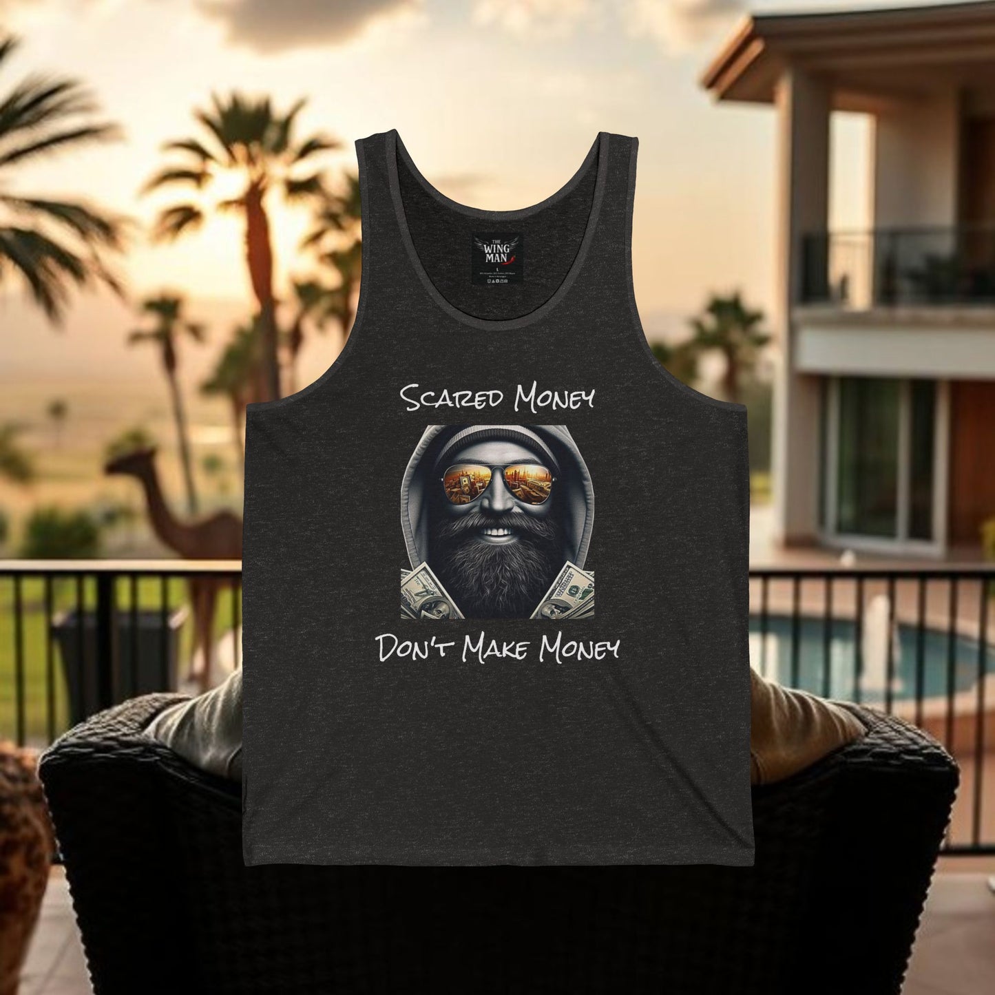 Cool Graphic Tank Top for Chill Vibes, Men's and Women's Summer Shirt, Beachwear, Gift for him, Motivational Workout Top