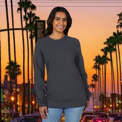 LA Script Raglan Sweatshirt, Super Soft Material and Comfortable Stylish Fit