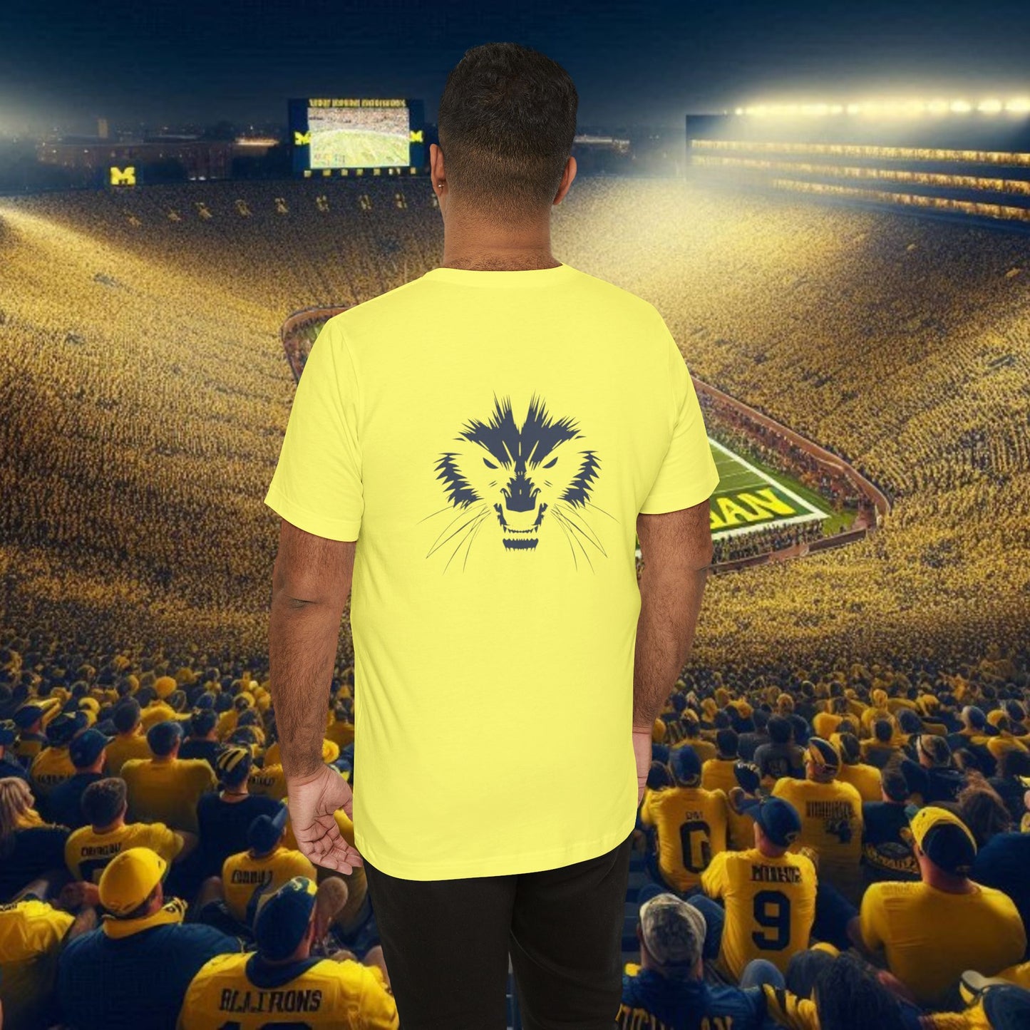 Ann Arbor Unisex Tee, College Spirit Shirt, Game Day Apparel, Casual Wear, Unique Graphic Tee