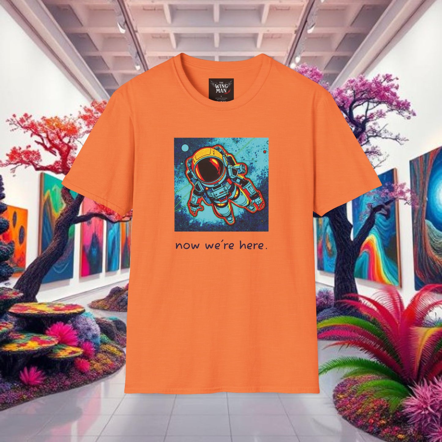 Astronaut Graphic T-Shirt | Unisex Space Tee, Gift for Astronaut Lovers, Hip Hop Fans, Casual Wear, Festival Shirt