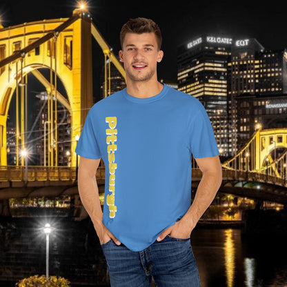 Pittsburgh Graphic T-Shirt, Unisex Shirt, Casual Wear, Sports Apparel, Gift for Sports Fans, Birthday Gift, Streetwear