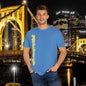 Pittsburgh Graphic T-Shirt, Unisex Shirt, Casual Wear, Sports Apparel, Gift for Sports Fans, Birthday Gift, Streetwear