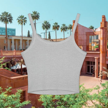 Fierce Summer Spaghetti Strap Tank Top for Women, Tempe Shirt, Casual Wear, Vacation Outfit, Beachwear, Fitness Top