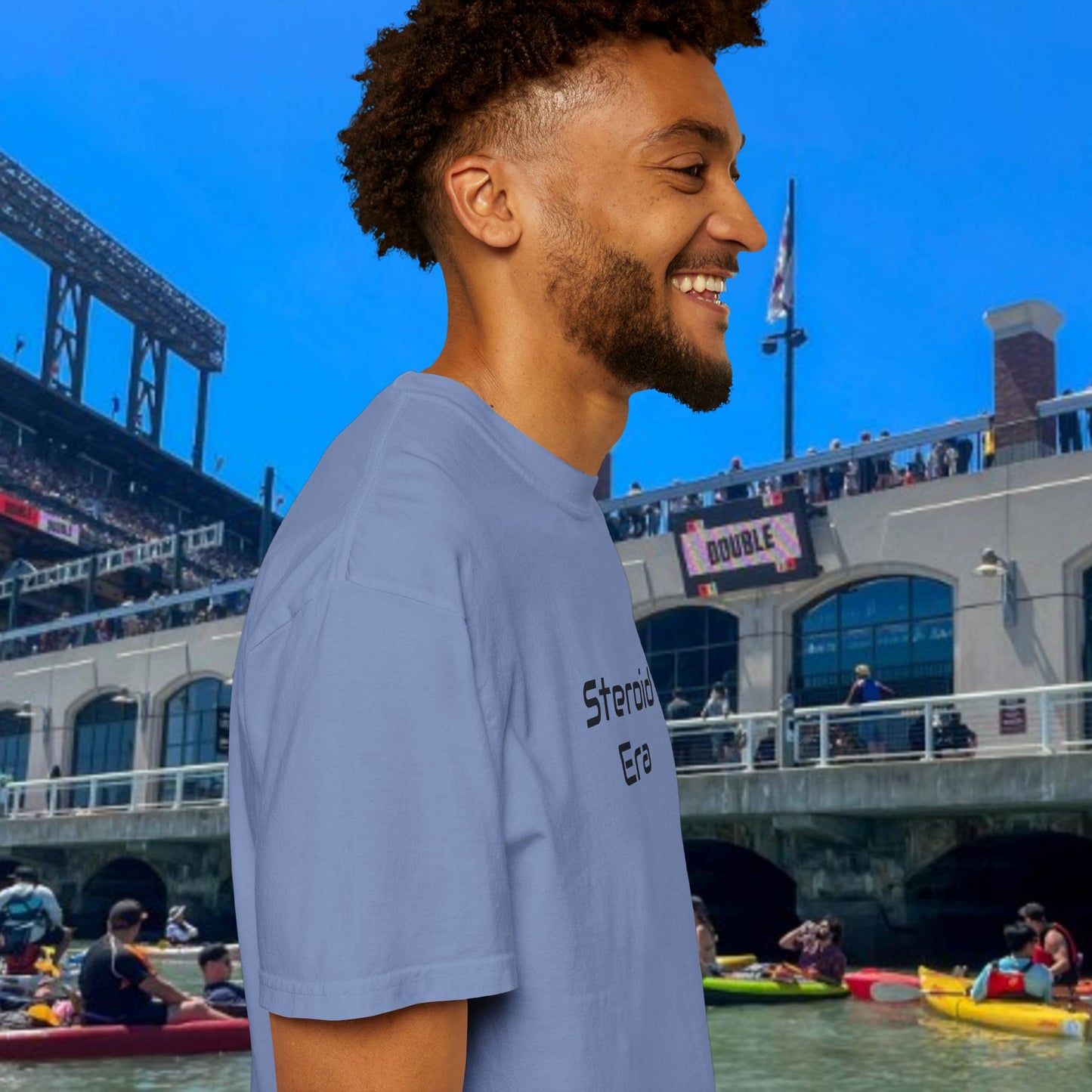 Vintage Baseball Unisex Garment-Dyed T-shirt, 90's Steroid Era Tee Shirt, Athletic Sports Tee, Retro Baseball Shirt, Sports Fan Gift,