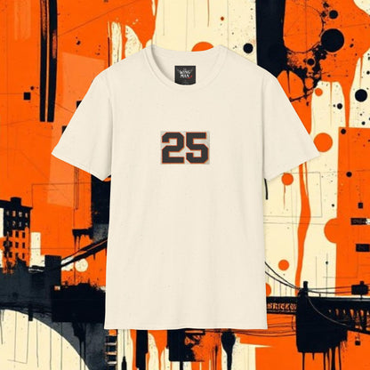 Baseball Legends Shirt, Unique 25 Graphic Unisex Softstyle T-Shirt, Casual Wear, Sporty Outfit